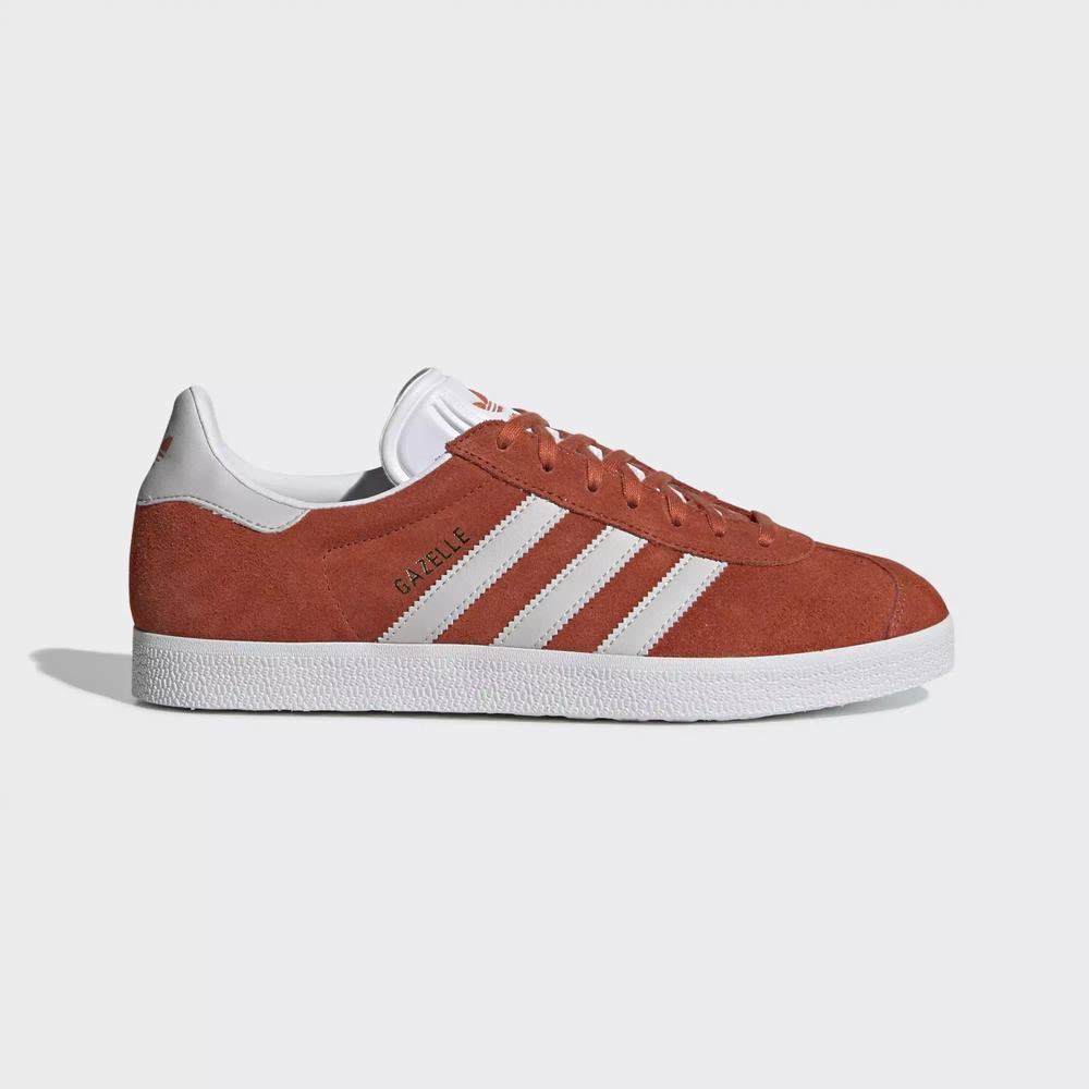 Adidas Gazelle Tenis Naranjas Para Hombre (MX-36656)